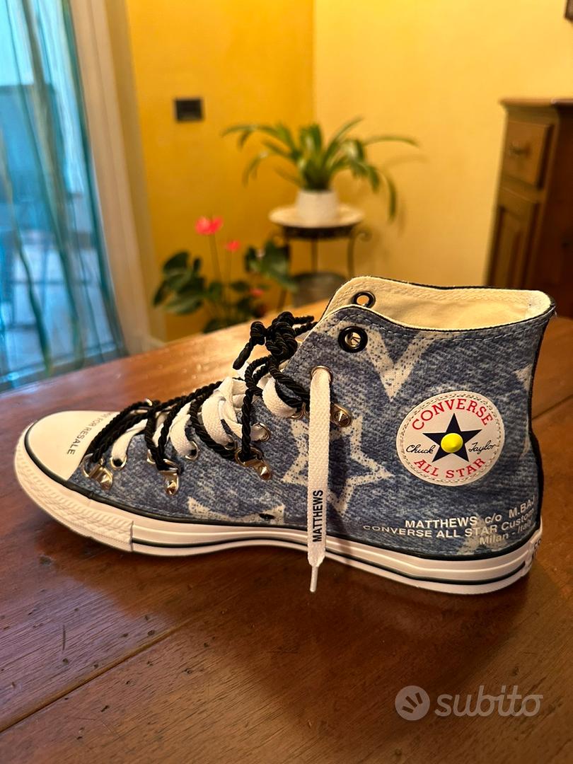 Converse All Star customizzata Abbigliamento e Accessori In vendita a Brescia
