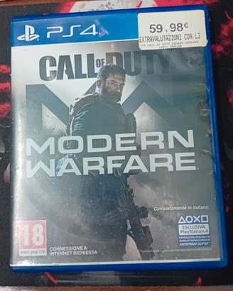 call of duty modern warfare I (ps4)