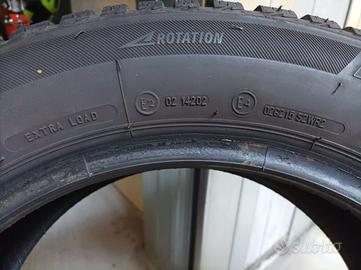 kit gomme invernali 185/60/15