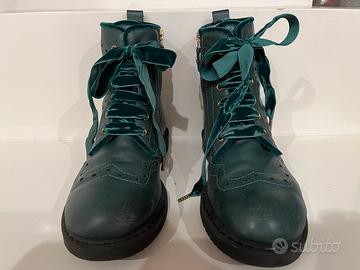 Anfibi in pelle bambina Twinset nr. 35