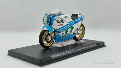 Modellino MotoGP Yamaha TZ250L - Sarron 1984
