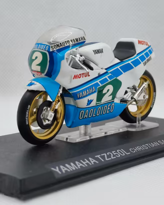Modellino MotoGP Yamaha TZ250L - Sarron 1984