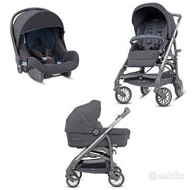 Set passeggino seggiolino auto ovetto navicella