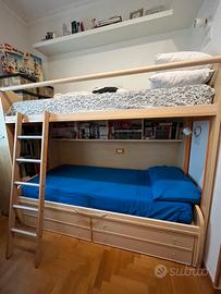 Letto a castello Moretti