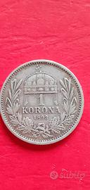 1 Korona argento Ungherese