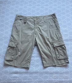 Bermuda Aeronautica Militare Beige 46 Cotone