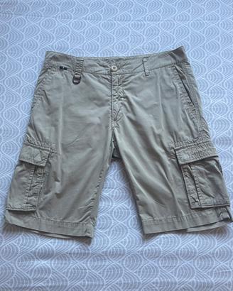Bermuda Aeronautica Militare Beige 46 Cotone