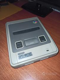 Super Nintendo con cassette