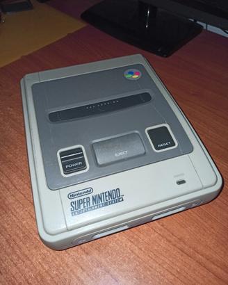 Super Nintendo con cassette