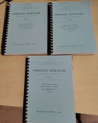 Fisiologia articolare Kapandij
