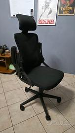 Sedia Ufficio con Supporto Lombare