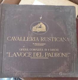 opera in dischi  a 78 giri