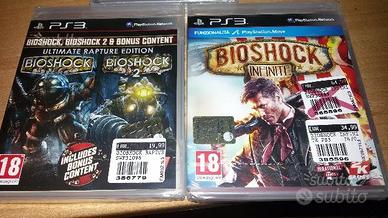 Bioshock 1,2,3 ps3 sigillati