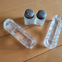 set sale e pepe con porta stuzzicadenti vintage 