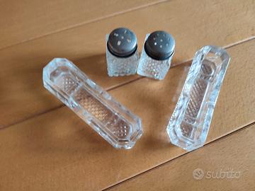 set sale e pepe con porta stuzzicadenti vintage 