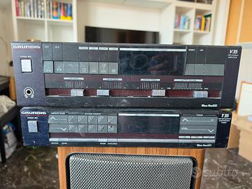 Amplificatore e sintonizzatore Grundig vintage