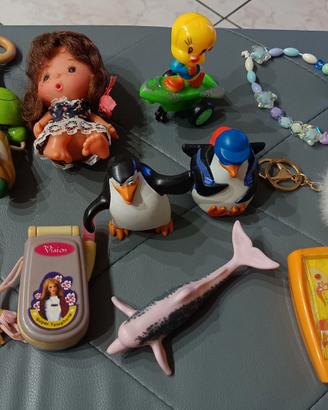 Lotto piccoli giocattoli vari per bambini
