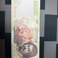 Lire 100000 Caravaggio II tipo
