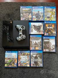 Ps4 con controller + 10 giochi
