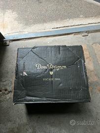 Cassa 6 bottiglie VUOTE Champagne Dom  Perignon