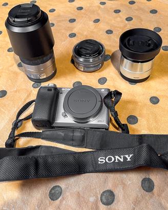 Sony Alpha 6000L con ottiche