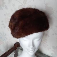 CAPPELLO di PELLICCIA  VISONE