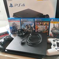 Bundle PlayStation 4 + 9 Giochi + 2 Controller (NO