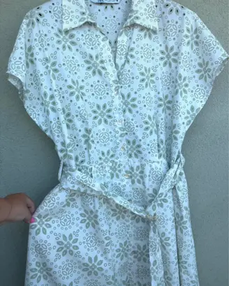 Abito Zara tg. XL in pizzo sangallo
