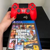 PlayStation 4 PRO + Controller Originale e GTA V