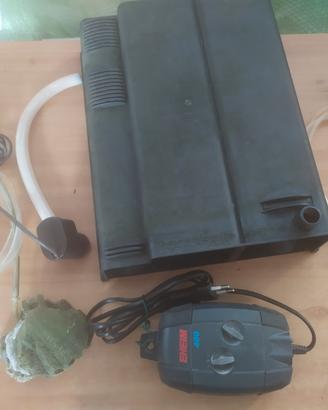 Accessori acquario usati e funzionanti+ostrica 