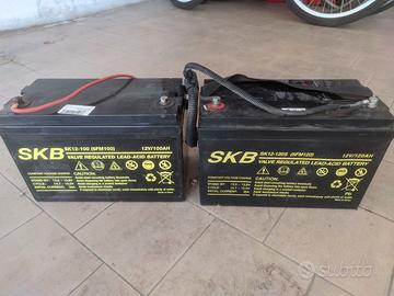 Batteria AGM 100ah camper