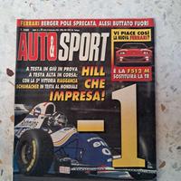 Autosport 1994 Damon Hill  Schumacher  Testarossa