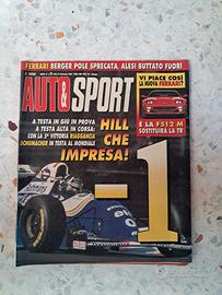 Autosport 1994 Damon Hill  Schumacher  Testarossa