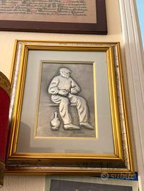 Quadro Decorativo a bassorilievo