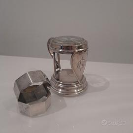 Porta tovaglioli e porta bicchiere vintage.