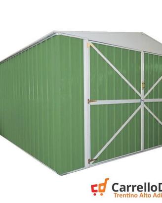 Box auto in Acciaio lamiera 360x514 verde chiaro