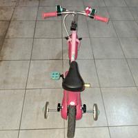 bicicletta bambina con rotelle