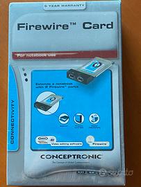 Scheda PCMCIA FireWire Conceptronic CSP1394C Nuova
