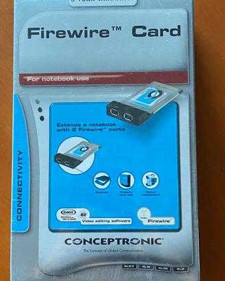 Scheda PCMCIA FireWire Conceptronic CSP1394C Nuova
