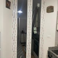 Portafinestra centinata in pvc