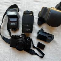 Nikon Z fc + 16-50mm + 50-250mm + Flash SB-600 + a