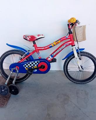 Bicicletta bimbo 14" con rotelle