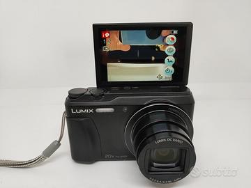 FOTOCAMERA PANASONIC LUMIX TZ55, SCHERMO RUOTABILE