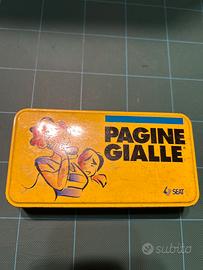 Scatola vintage Pagine Gialle