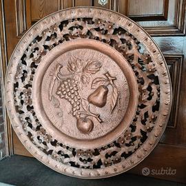 grande piatto in rame 