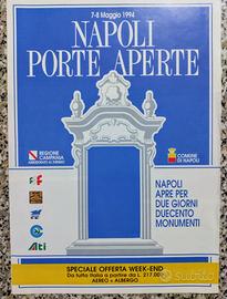 Opuscolo Napoli a Porte Aperte. Anno 1994