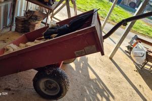 rimorchio per motocoltivatore