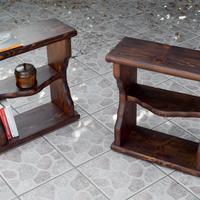 Comodini artigianali in abete massiccio