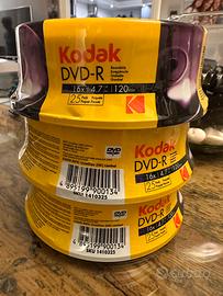 75 dvd -r nuovi ancora imballati