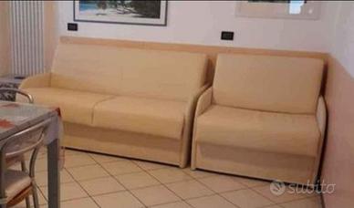 Divano e poltrona letto